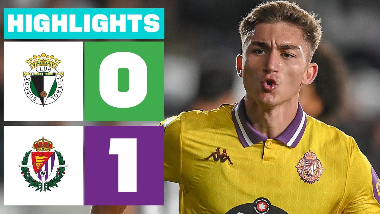 #ไฮไลท์ฟุตบอล [ บูร์โกส ซีเอฟ 0 - 1 เรอัล บายาโดลิด ] อเดลันเต้ สเปน 2025/13.10.68