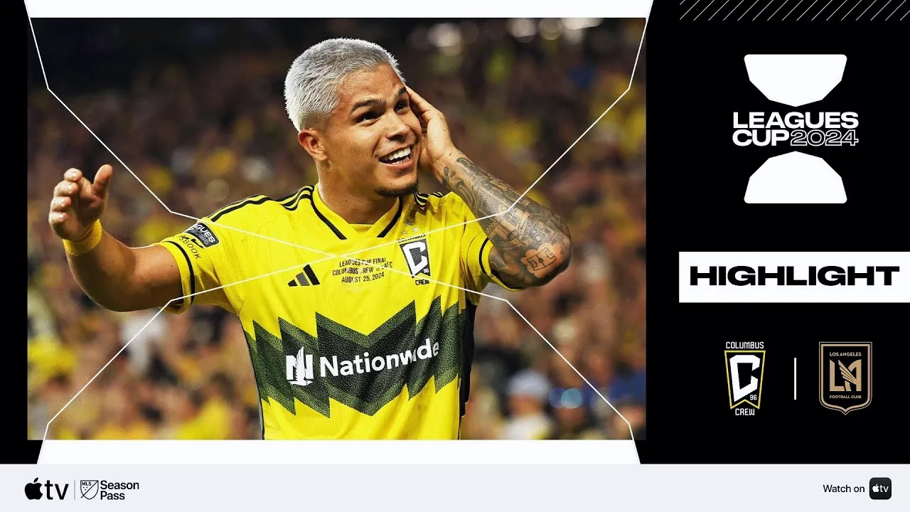ไฮไลท์ฟุตบอล 26/08/2567 : โคลัมบัส ครูว์ เปิดบ้านเชือด ลอสแอนเจลิส เอฟซี 3-1 คว้าแชมป์คอนคาเคฟ ลีก คัพ รอบชิงชนะเลิศ 2024