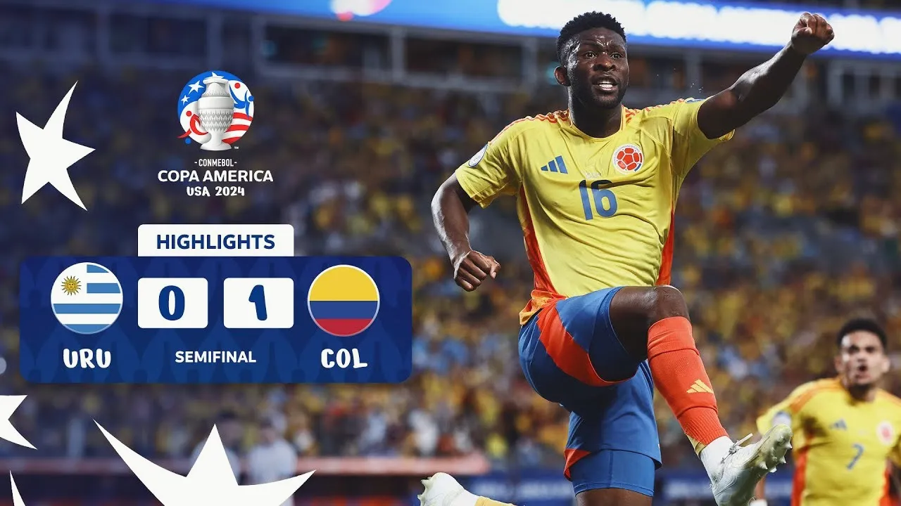 ไฮไลท์ฟุตบอล อุรุกวัย 0-1 โคลัมเบีย ศึกโคปา อเมริกา รอบรองฯ ที่สหรัฐฯ 11 กรกฎาคม 2567