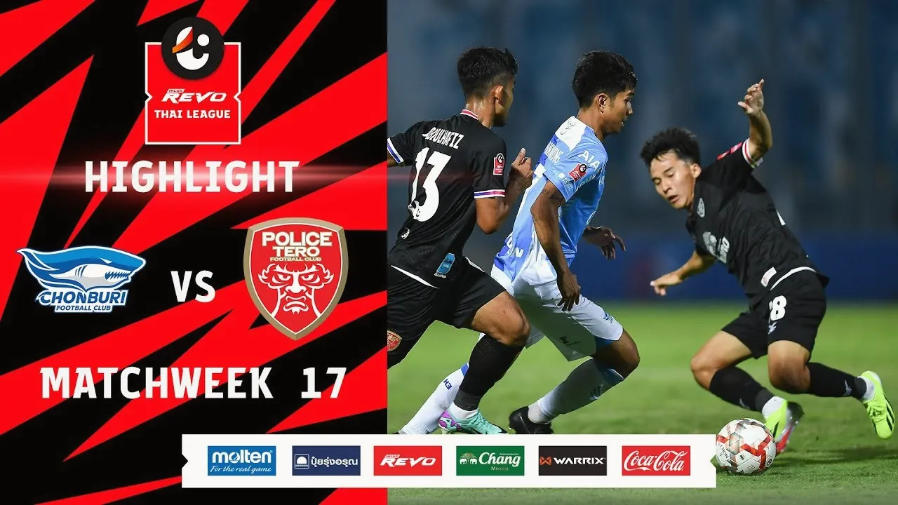 ไฮไลท์บอลไทยลีก 15/02/2567 ชลบุรี เอฟซี เปิดรังถล่มโปลิศ เทโร 4-2 ศึกรีโว่ ไทยลีก