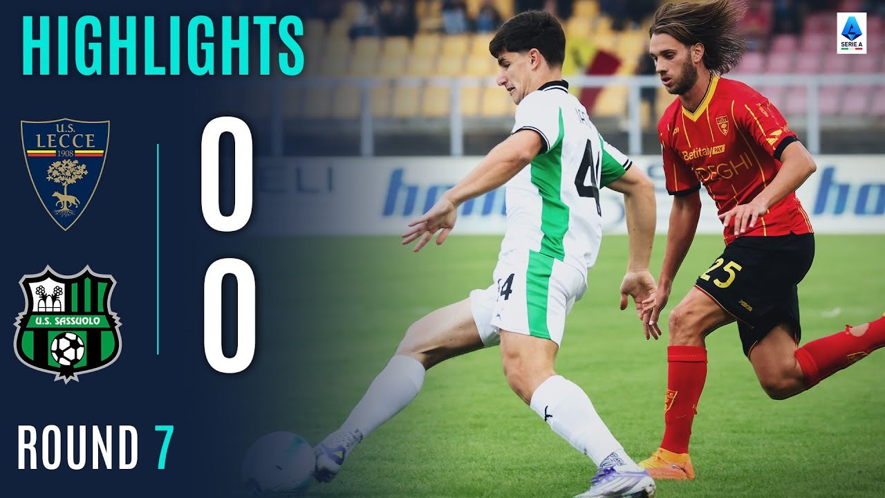 #ไฮไลท์ฟุตบอล [ เลชเช่ 0 - 0 ซาสซูโอโล่ ] กัลโช่ เซเรียอา อิตาลี 2025/19.10.68