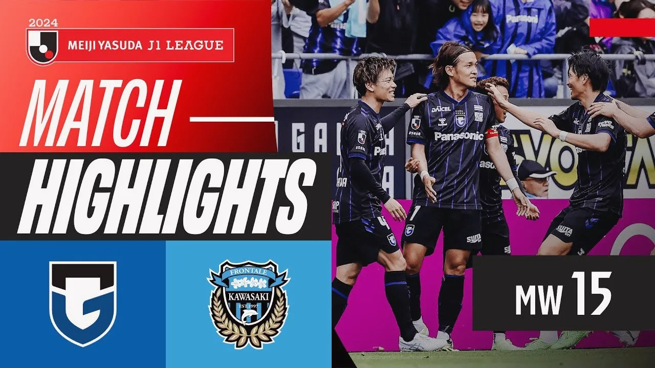 ไฮไลท์ฟุตบอล กัมบะ โอซาก้า ชนะ คาวาซากิ ฟรอนตาเล่ 3-1 ในศึกเจลีกญี่ปุ่น ประจำวันที่ 19/05/2567