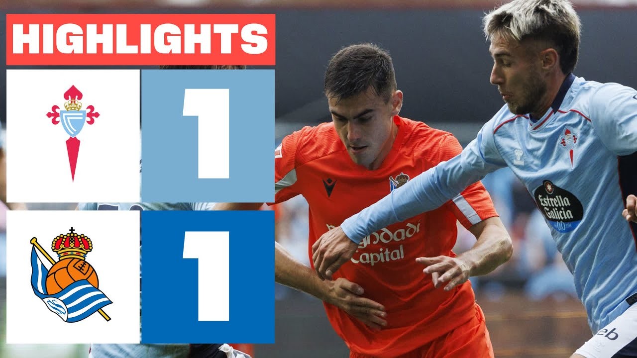 #ไฮไลท์ฟุตบอล [ เซลต้า บีโก้ 1 - 1 เรอัล โซเซียดาด ] ลาลีก้า สเปน 2025/20.10.68