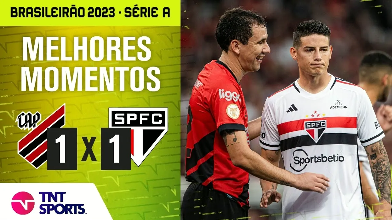 ไฮไลท์ฟุตบอลบราซิล ซีรี่ย์เอ 2023: แอตเลติโก้ พาราเนนเซ่ เสมอ เซาเปาโล 1-1 วันที่ 30/10/2566