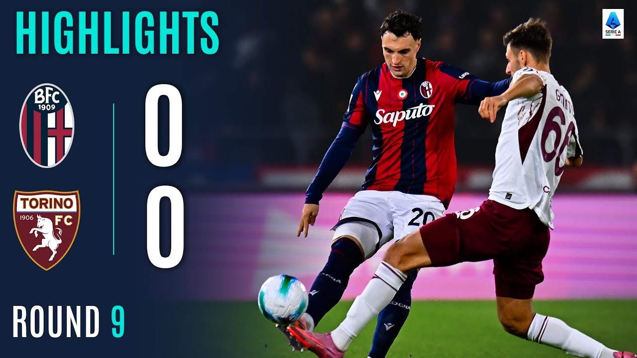 #ไฮไลท์ฟุตบอล [ โบโลญญ่า 0 - 0 โตริโน่ ] กัลโช่ เซเรียอา อิตาลี 2025/30.10.68